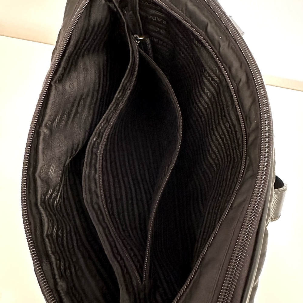 Prada Black Nylon Briefcase - Picture 5 of 15